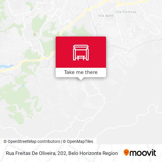 Rua Freitas De Oliveira, 202 map