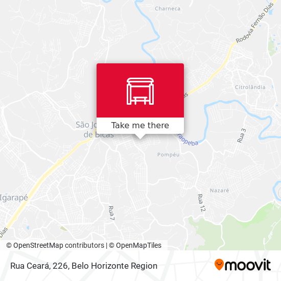 Rua Ceará, 226 map