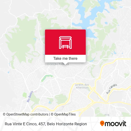 Rua Vinte E Cinco, 457 map