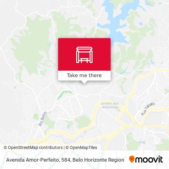 Avenida Amor-Perfeito, 584 map