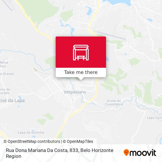 Rua Dona Mariana Da Costa, 833 map