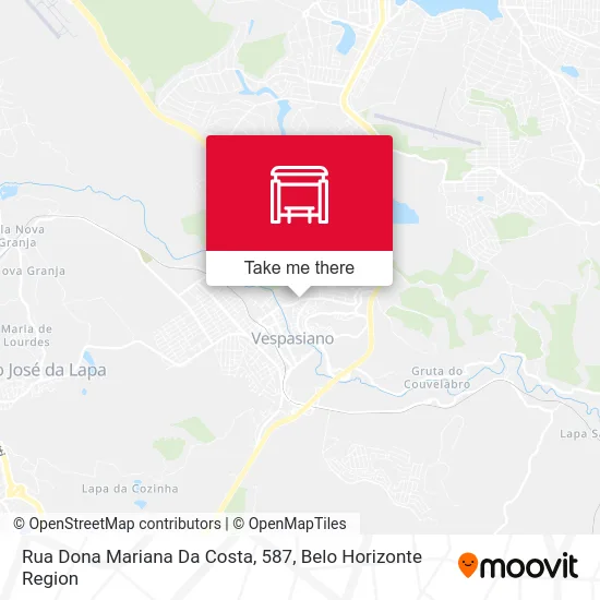 Rua Dona Mariana Da Costa, 587 map
