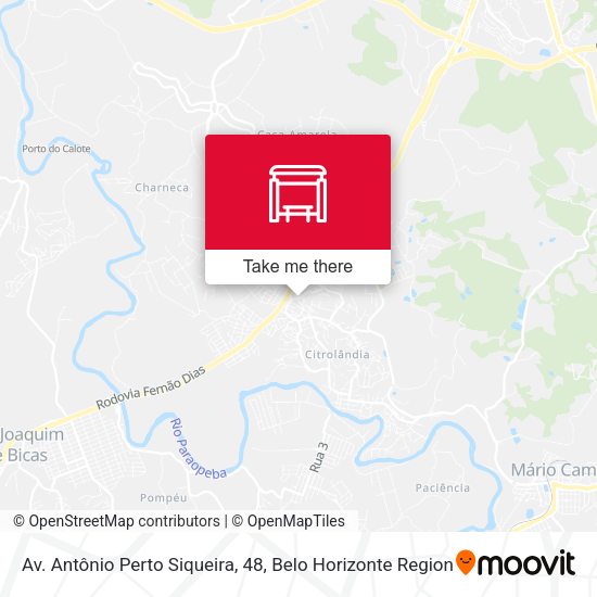 Av. Antônio Perto Siqueira, 48 map