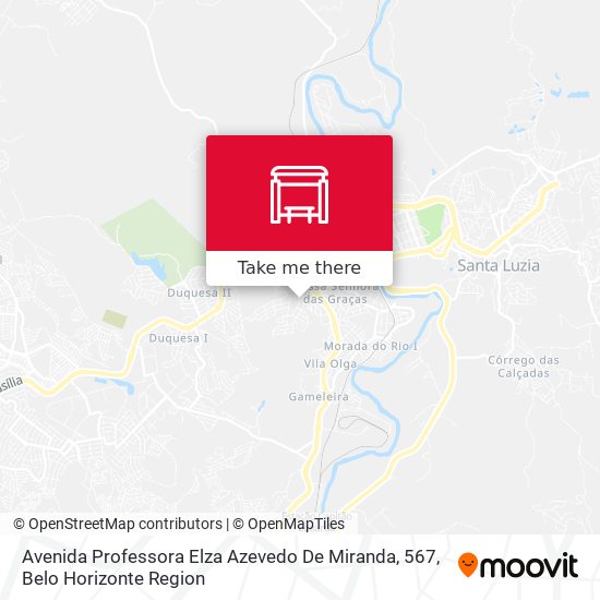 Avenida Professora Elza Azevedo De Miranda, 567 map