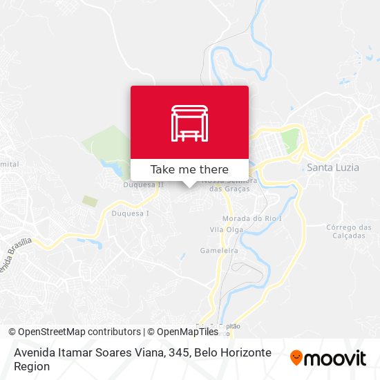 Avenida Itamar Soares Viana, 345 map