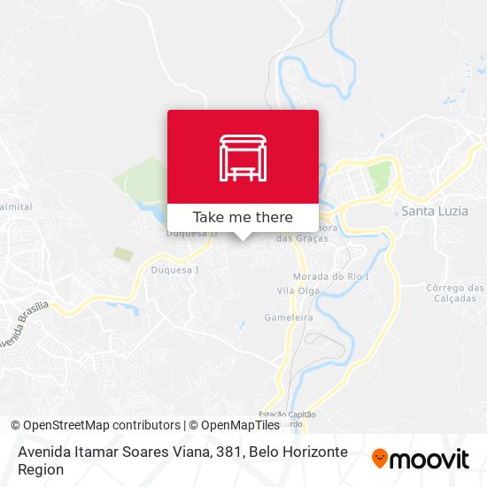 Avenida Itamar Soares Viana, 381 map