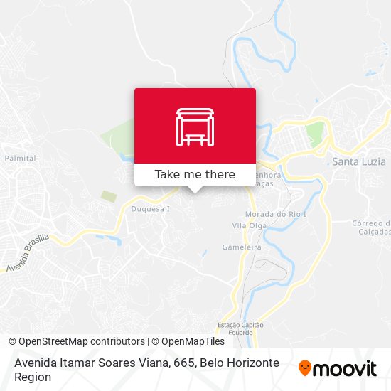 Avenida Itamar Soares Viana, 665 map