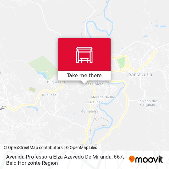 Avenida Professora Elza Azevedo De Miranda, 667 map