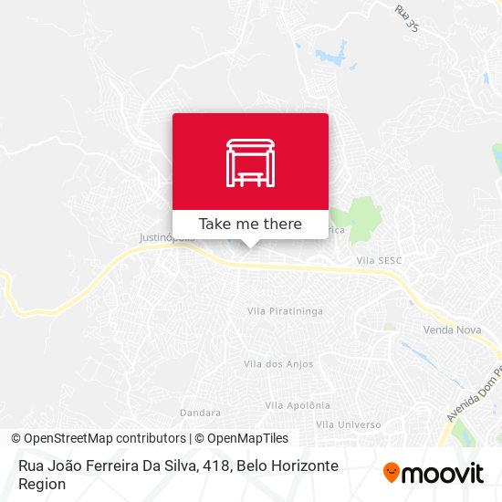 Rua João Ferreira Da Silva, 418 map