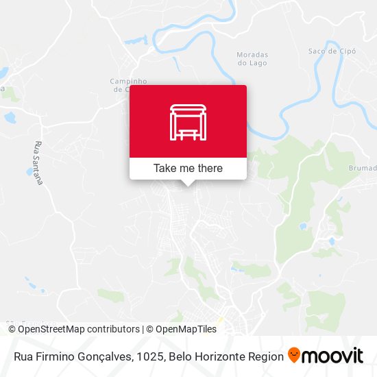 Rua Firmino Gonçalves, 1025 map