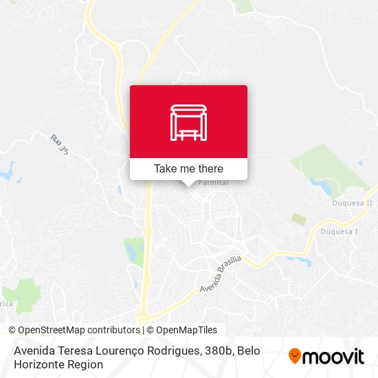 Avenida Teresa Lourenço Rodrigues, 380b map