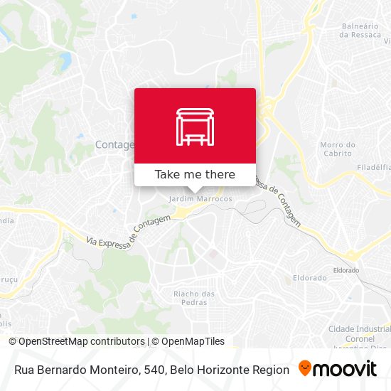 Mapa Rua Bernardo Monteiro, 540