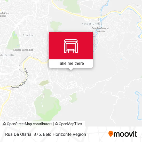 Rua Da Olária, 875 map