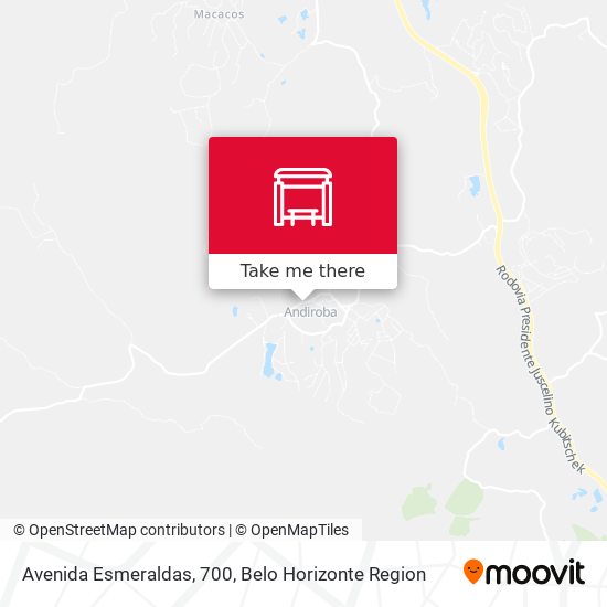 Avenida Esmeraldas, 700 map