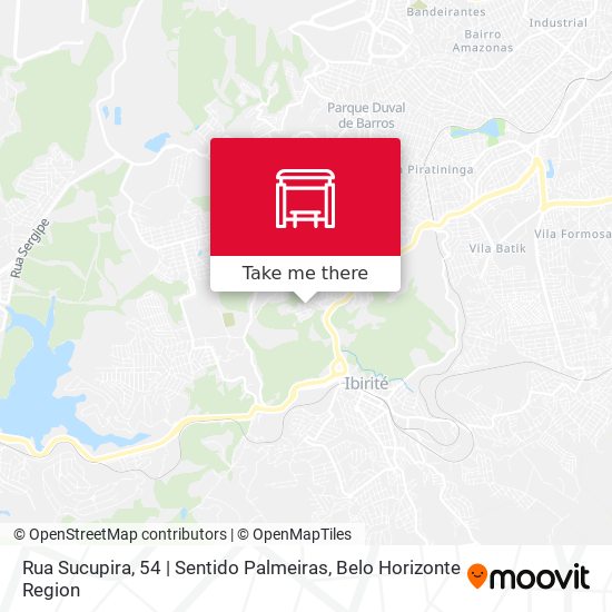 Rua Sucupira, 54 | Sentido Palmeiras map