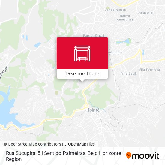 Rua Sucupira, 5 | Sentido Palmeiras map