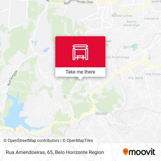 Rua Amendoeiras, 65 map