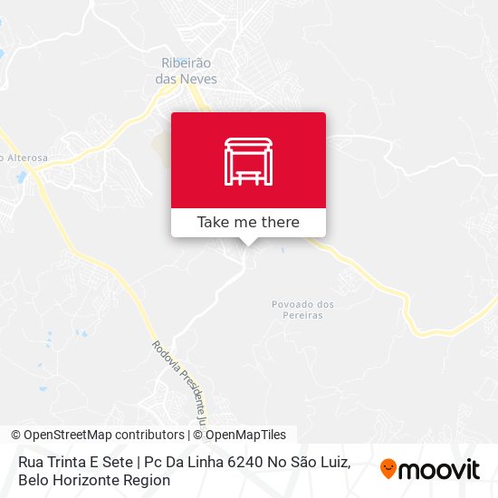 Rua Trinta E Sete | Pc Da Linha 6240 No São Luiz map