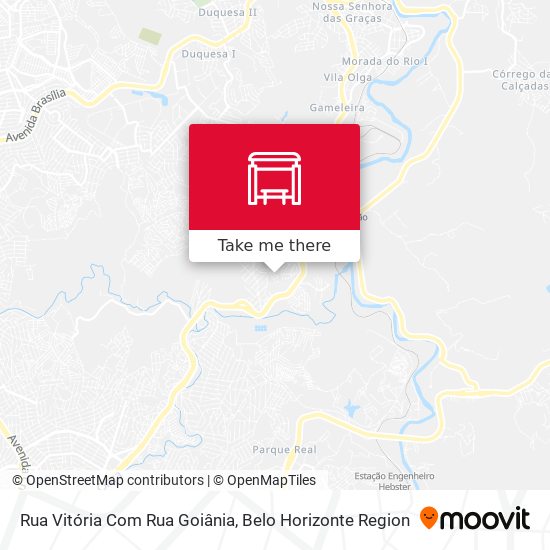 Rua Vitória Com Rua Goiânia map