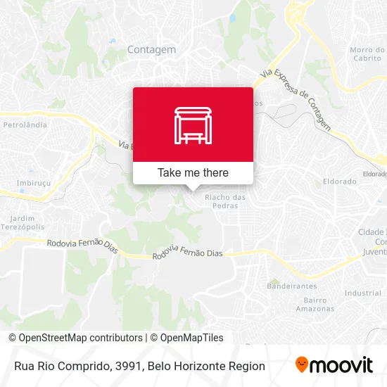 Rua Rio Comprido, 3991 map