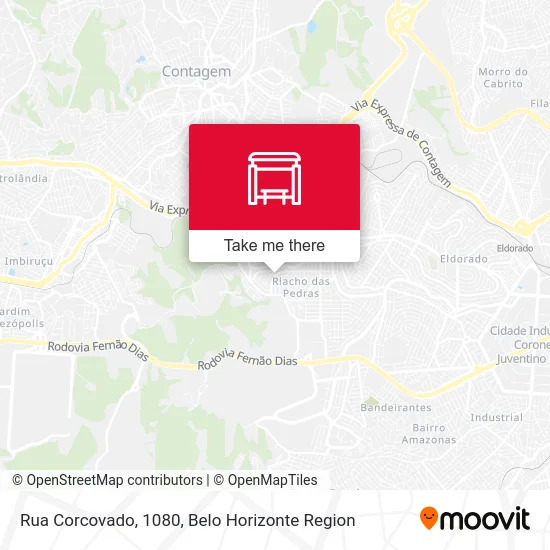 Rua Corcovado, 1080 map