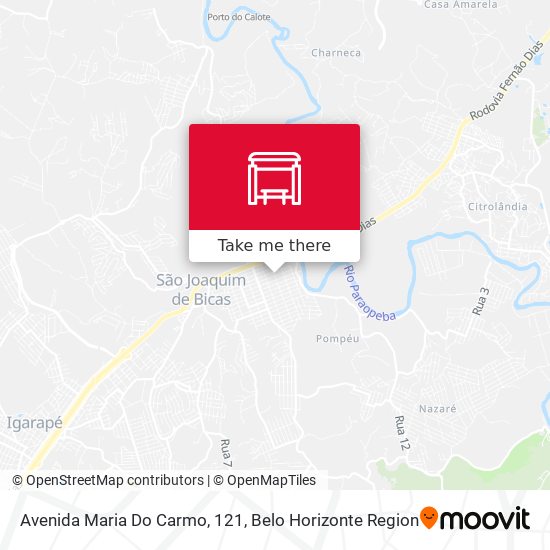 Avenida Maria Do Carmo, 121 map