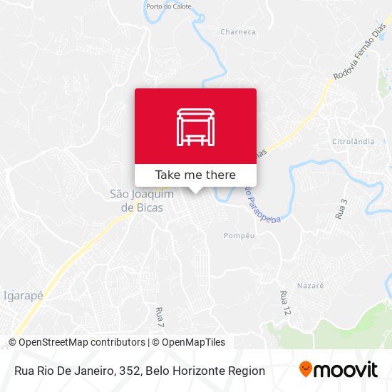 Rua Rio De Janeiro, 352 map