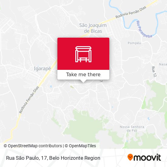 Rua São Paulo, 17 map