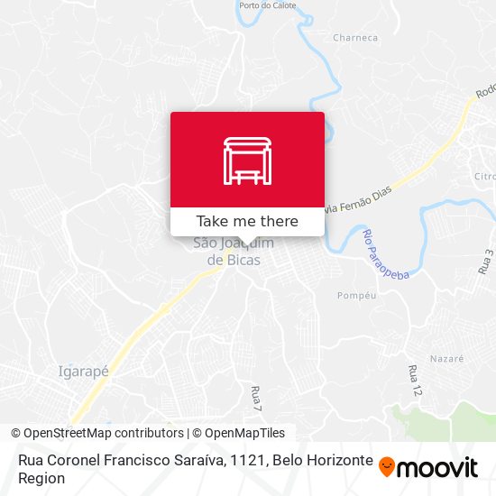 Rua Coronel Francisco Saraíva, 1121 map