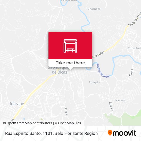 Rua Espírito Santo, 1101 map