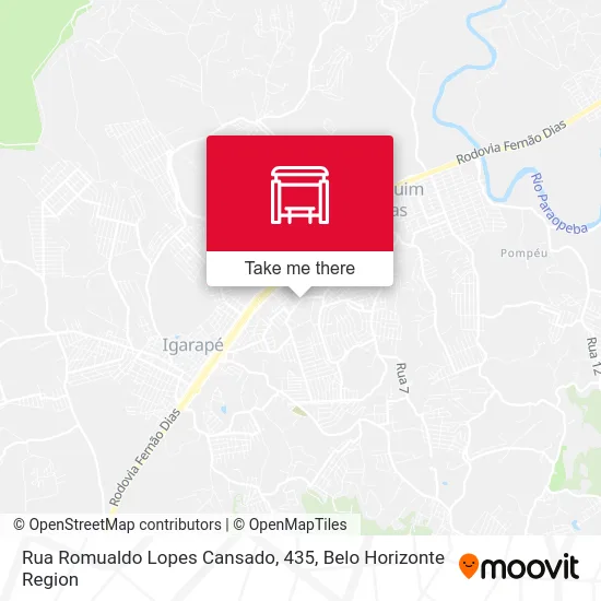 Rua Romualdo Lopes Cansado, 435 map