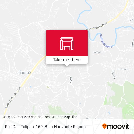 Rua Das Tulípas, 169 map