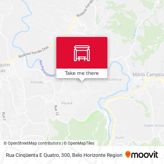 Rua Cinqüenta E Quatro, 300 map