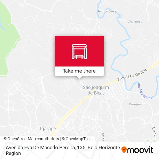 Avenida Eva De Macedo Pereira, 135 map