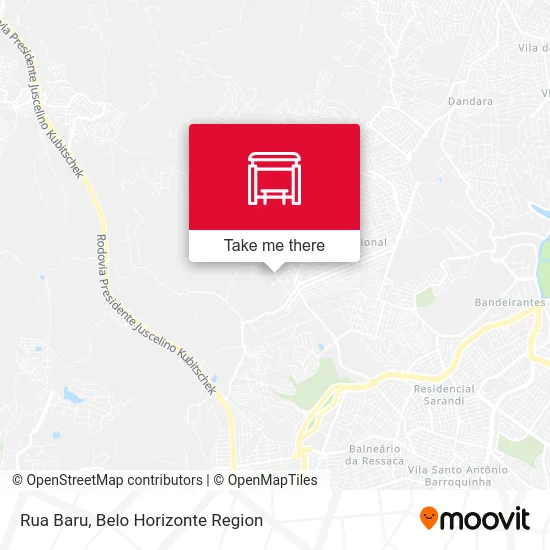 Rua Baru map
