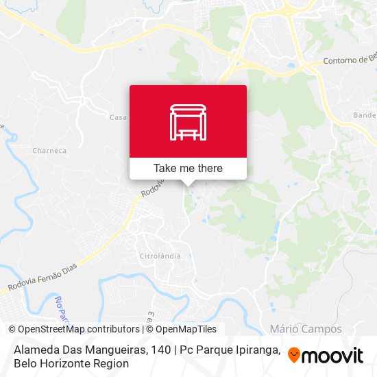 Alameda Das Mangueiras, 140 | Pc Parque Ipiranga map