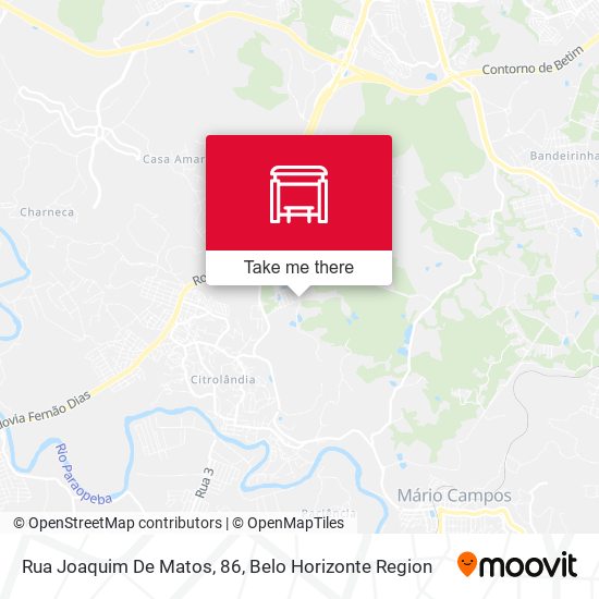 Rua Joaquim De Matos, 86 map