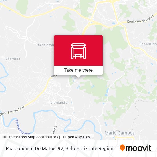 Rua Joaquim De Matos, 92 map
