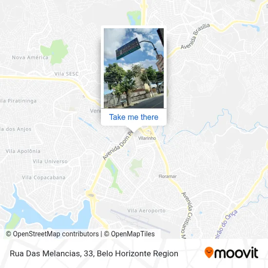 Rua Das Melancias, 33 map