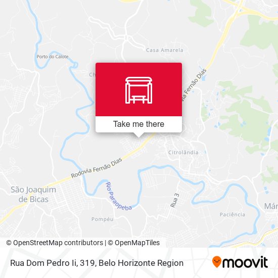 Rua Dom Pedro Ii, 319 map