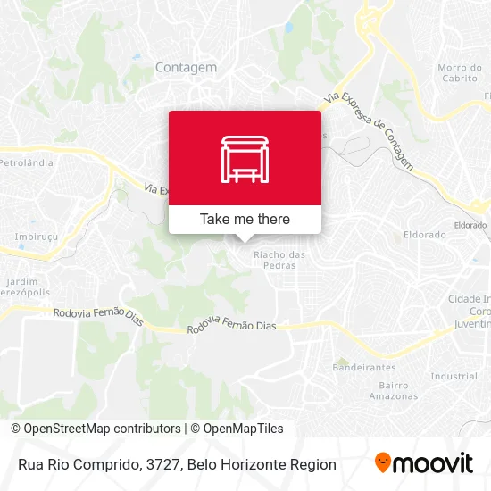 Rua Rio Comprido, 3727 map