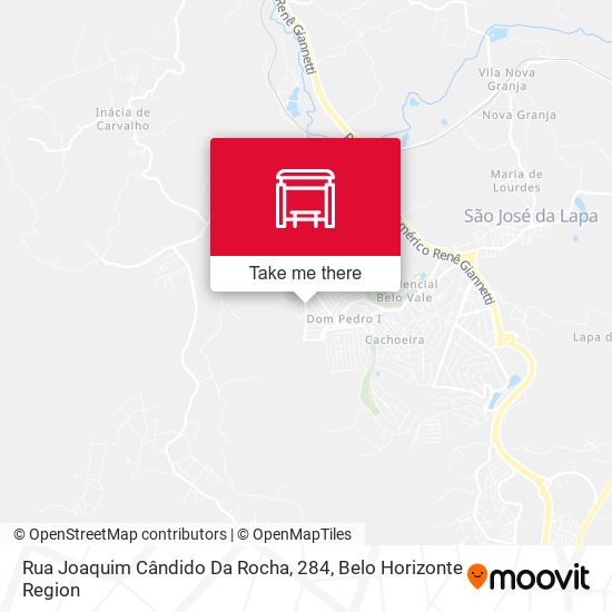 Rua Joaquim Cândido Da Rocha, 284 map