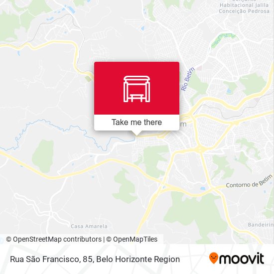 Rua São Francisco, 85 map