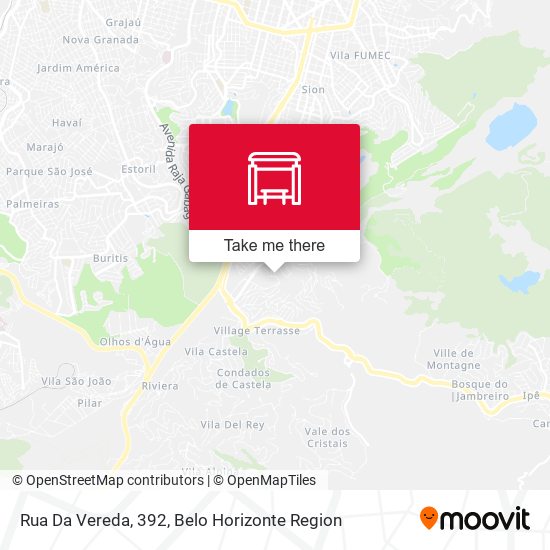 Rua Da Vereda, 392 map