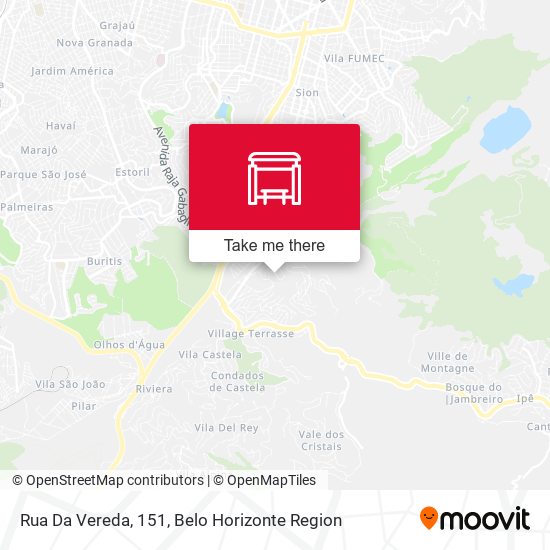 Rua Da Vereda, 151 map