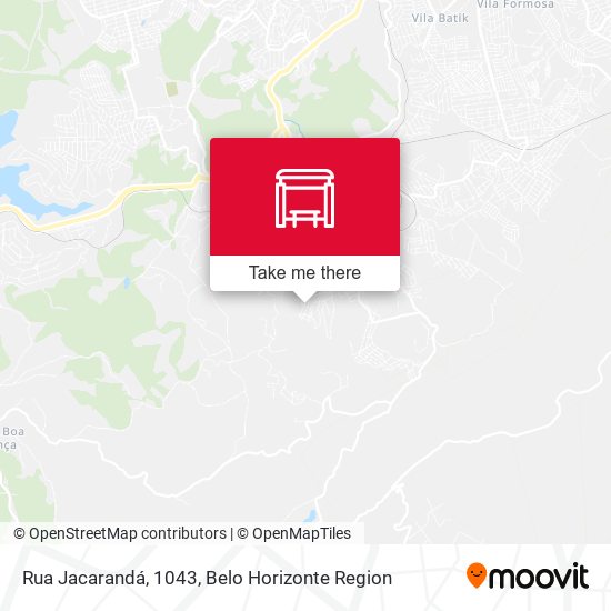 Rua Jacarandá, 1043 map