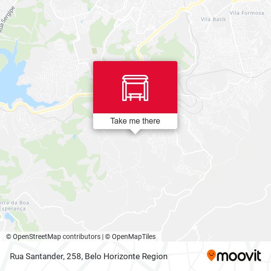 Rua Santander, 258 map