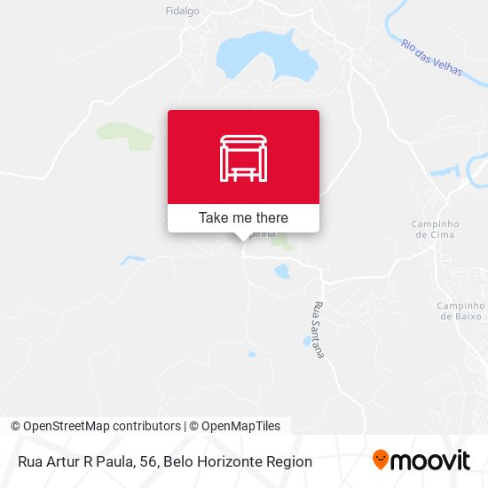 Rua Artur R Paula, 56 map