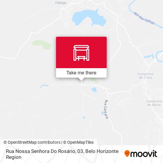 Rua Nossa Senhora Do Rosário, 03 map