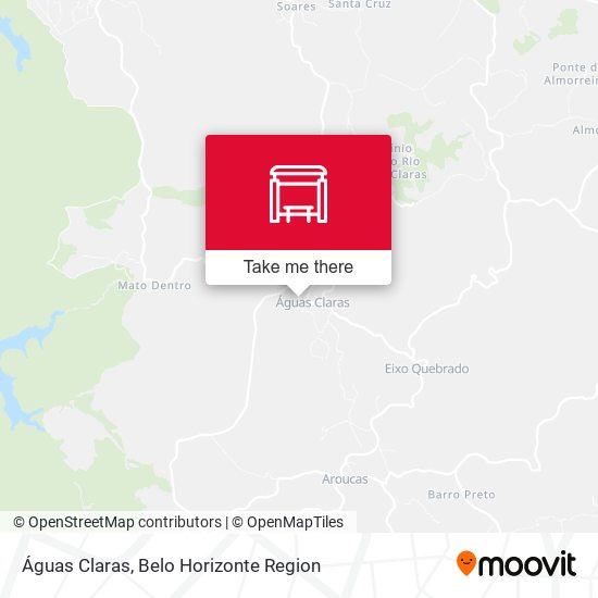 Águas Claras map